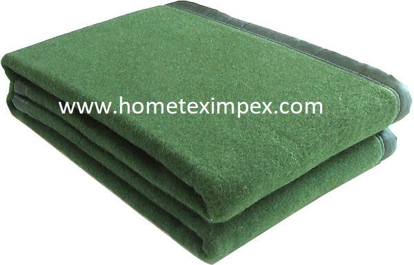 Military Style Heavy Wool Blankets