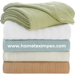 100% Cotton Hotel Blankets